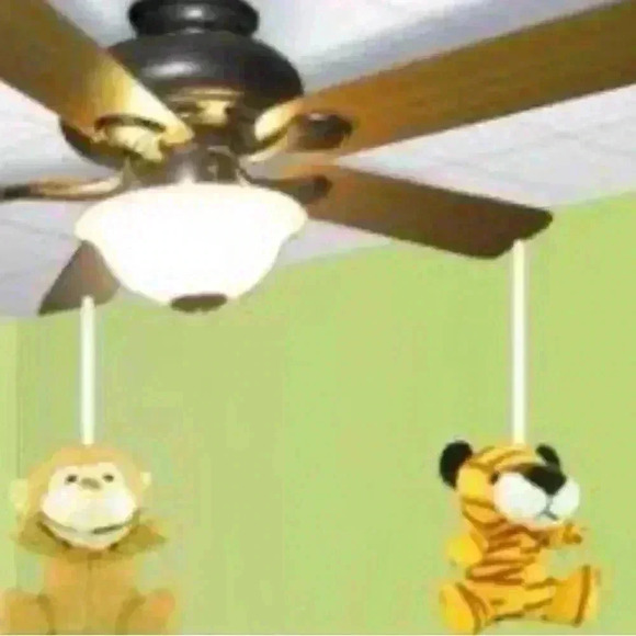 Ceiling fan decor - Picture 1 of 7